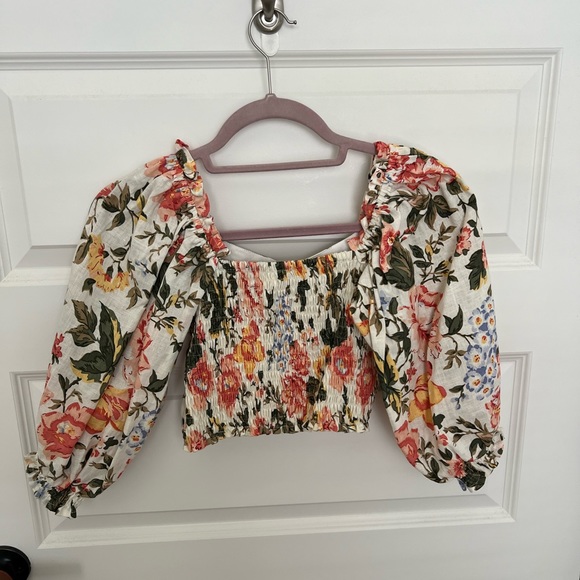 Faithfull the Brand floral linen top - Picture 9 of 11